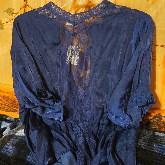 Free People Intimately Morning Breeze Bed Jacket M NWT - Picture 2 of 3